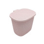 Корзина пластиковая c крышкой Сетка Tuffex 4047 Ящик для хранения вещей 25*19 cm H 22 cm 7,5 литра