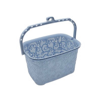 Кошик відро для прищіпок пластиковий Кошик Tuffex 8035 Ажур 21*15 cm H 13,5 cm 3 літри