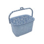 Кошик відро для прищіпок пластиковий Кошик Tuffex 8035 Ажур 21*15 cm H 13,5 cm 3 літри