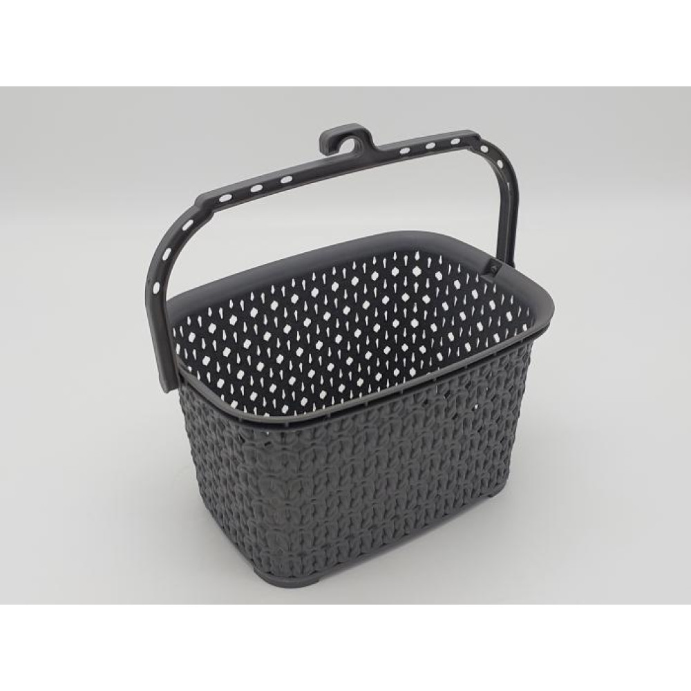 Кошик відро для прищіпок пластиковий Кошик Tuffex 4035 Сітка 21*15 cm H 13,5 cm 3 літри