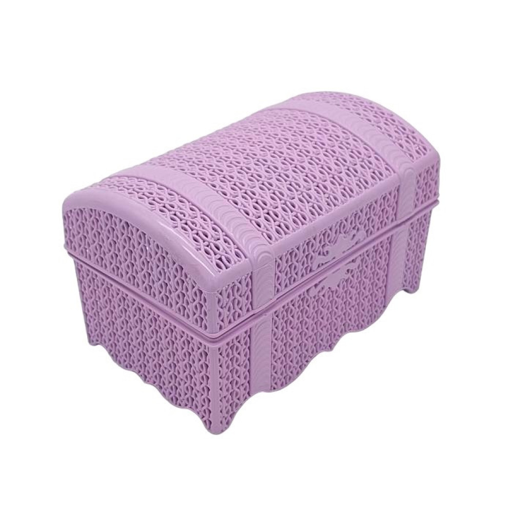 Сундук пластиковый Alya Plastik ALY 300 для хранения вещей Косичка 19*12 cm H 12 cm