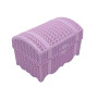 Сундук пластиковый Alya Plastik ALY 300 для хранения вещей Косичка 19*12 cm H 12 cm