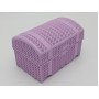 Сундук пластиковый Alya Plastik ALY 300 для хранения вещей Косичка 19*12 cm H 12 cm