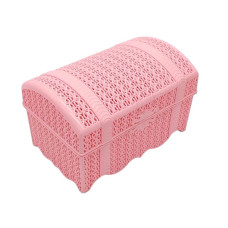 Сундук пластиковый Alya Plastik ALY 301 для хранения вещей Косичка 24*15 cm H 14,5 cm