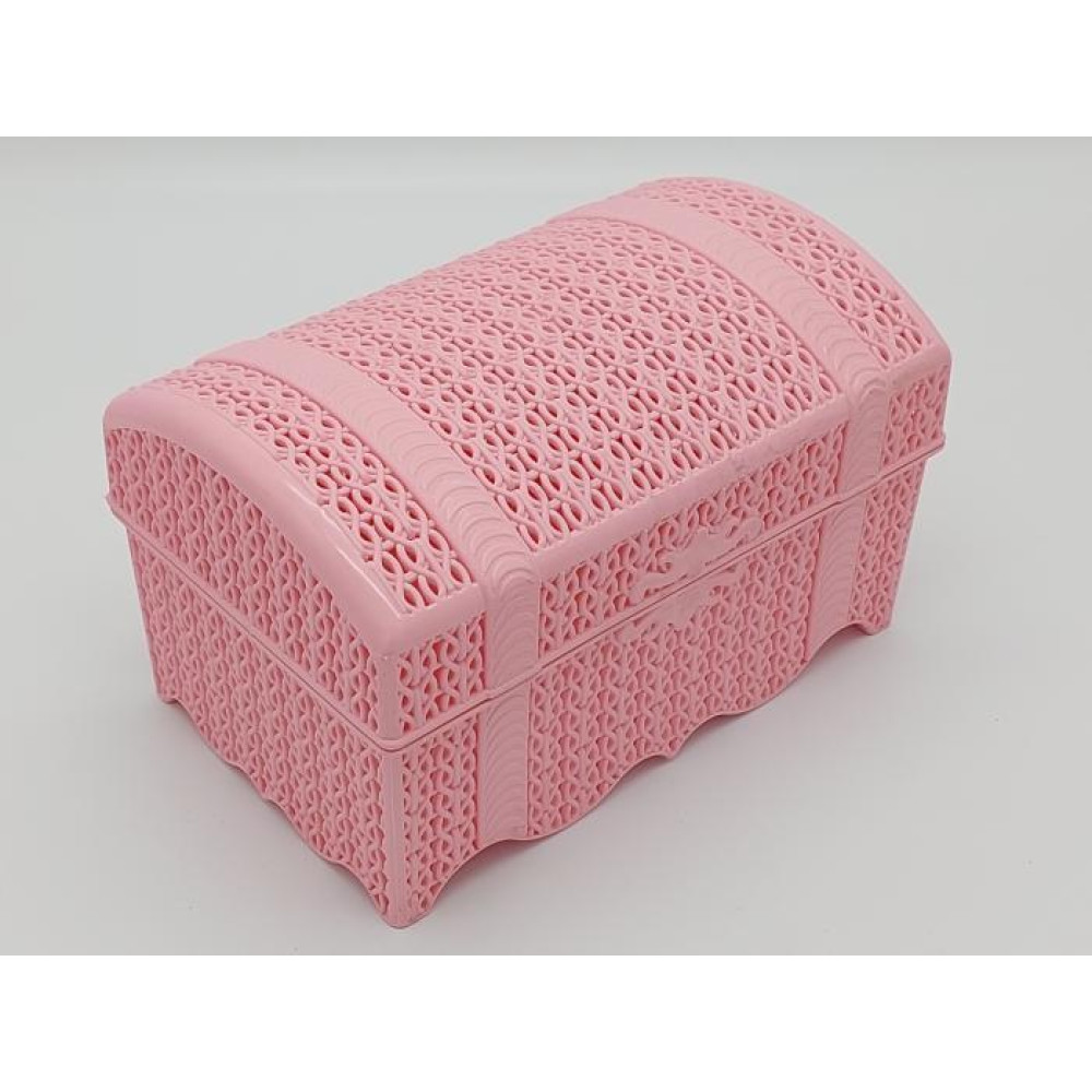 Сундук пластиковый Alya Plastik ALY 301 для хранения вещей Косичка 24*15 cm H 14,5 cm