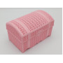 Сундук пластиковый Alya Plastik ALY 301 для хранения вещей Косичка 24*15 cm H 14,5 cm