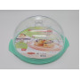 Тортовница круглая Senyayla Plastik с прозрачной крышкой пластиковая D 34/27 cm H 13 cm