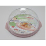 Тортовница круглая Senyayla Plastik с прозрачной крышкой пластиковая D 34/27 cm H 13 cm