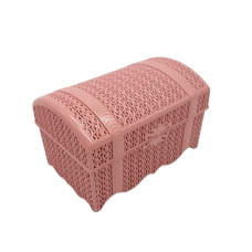 Сундук пластиковый Alya Plastik ALY 302 для хранения вещей Косичка 29*18 cm H 17,5 cm