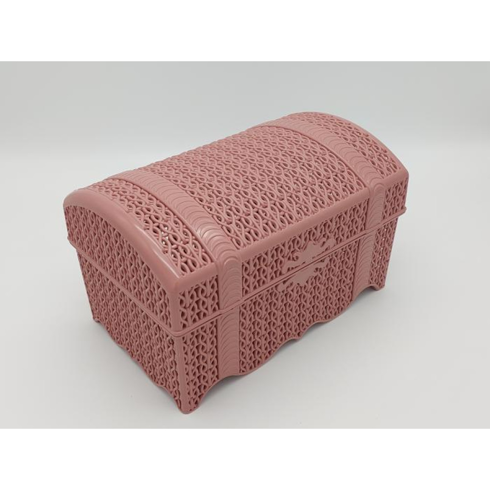 Скриня пластикова Alya Plastik ALY 302 для зберігання речей Косичка 29*18 cm H 17,5 cm