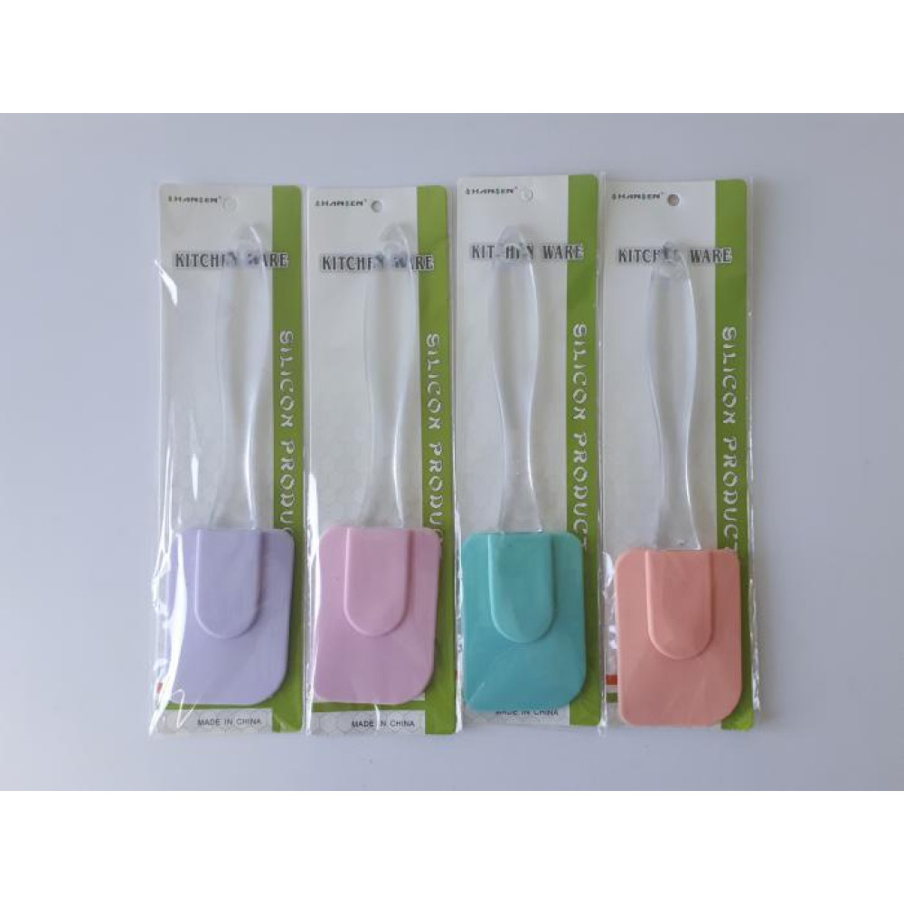 Лопатка силиконовая кондитерская для кухни маленькая L 24 cm W 8,6 cm