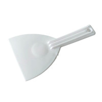 Шпатель пластиковый резак для теста Скребок делитель кондитерский из пластика L 16 cm / 9 * 9 cm