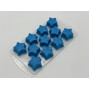 Форма емкость для заморозки кубиков льда пластиковая Звезда 22*11 cm H 2 cm/3*3 cm H 2 cm