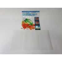 Доска разделочная пластиковая для нарезания овощей гибкая для кухни в наборе 2 штуки для нарезки 38 * 30 cm