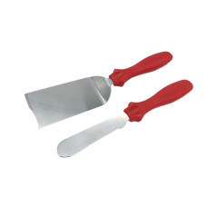 Набор кондитерский для торта лопатка и нож из нержавейки 23 / 21 cm