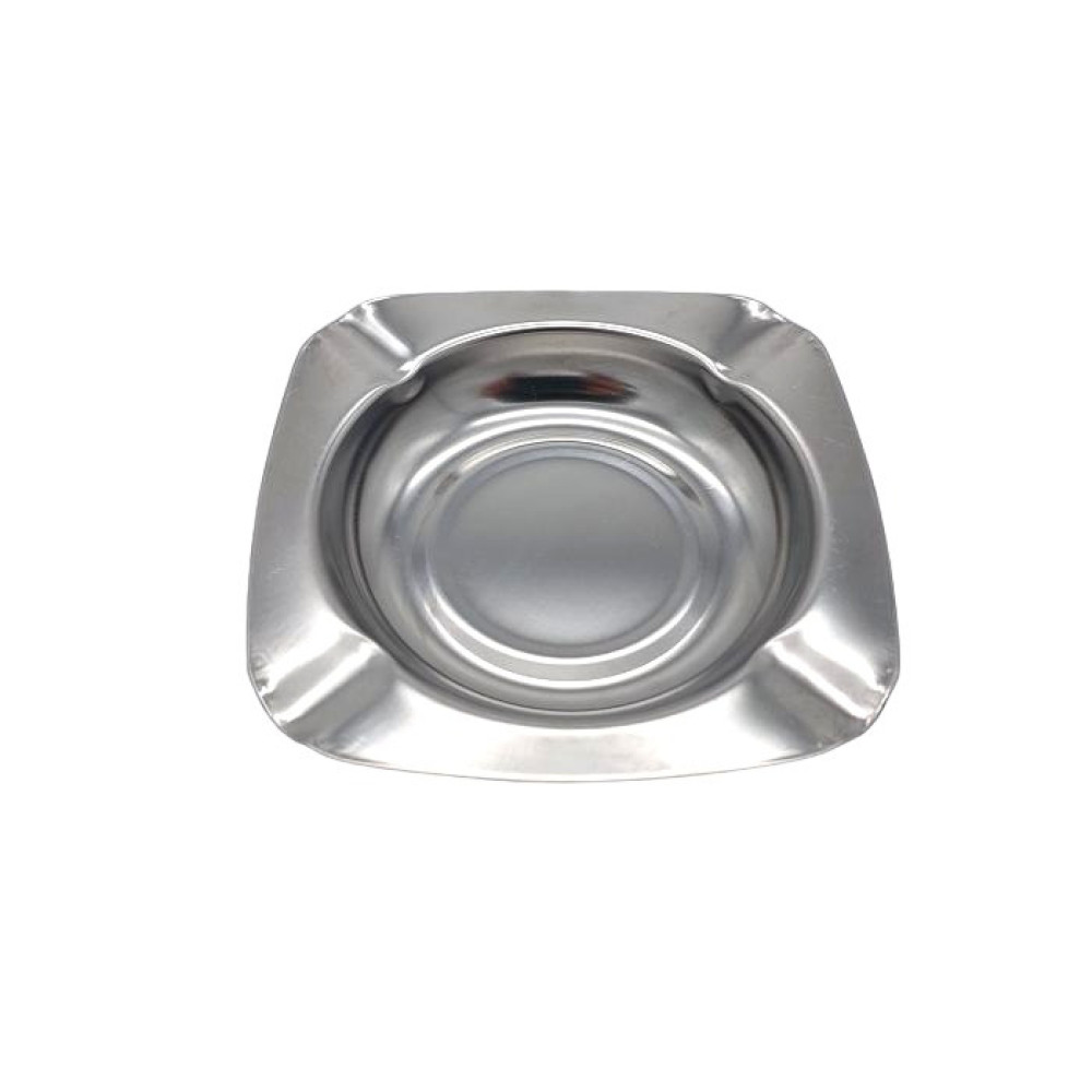 Пепельница металлическая квадратная для сигарет настольная 11*11 cm H 1,2 cm