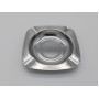 Пепельница металлическая квадратная для сигарет настольная 11*11 cm H 1,2 cm