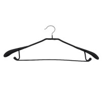 Плічка вішалки тремпель для верхнього одягу металевий в силіконі Силіконові плічка для одягу 45 cm