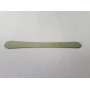 Шпатель кулинарный из нержавейки ровный L 20,5 * 2,5 cm
