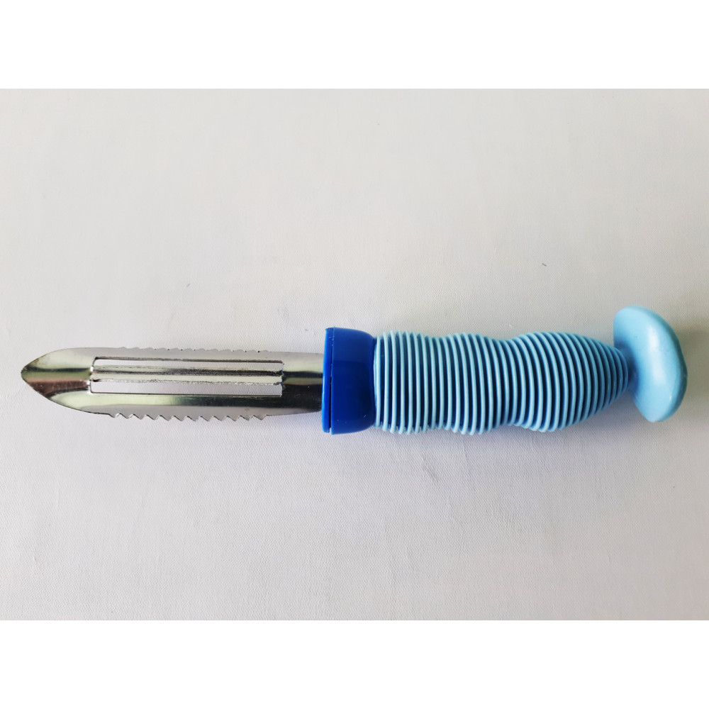 Нож-экономка для чистки овощей пластиковый Овощечистка ручная L 16 cm