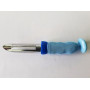 Нож-экономка для чистки овощей пластиковый Овощечистка ручная L 16 cm