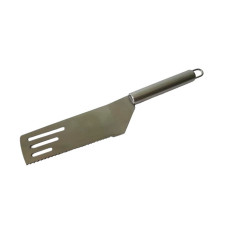 Лопатка ніж для торта кондитерська нержавіюча сталь із зубцями L 20 cm