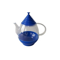 Чайник заварник пластиковий Заварювальний чайник пластик для чаю та кави D 6 cm H 9,5 cm