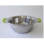 Дуршлаг из нержавеющей стали Сито нержавейка с двумя ручками D 26 cm H 10 cm