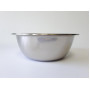 Миска кухонная из нержавеющей стали глубокая матовая D 28 cm H 10,5 cm 2,9 литра для столовой Нержавейка