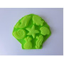 Форма силиконовая кондитерская для выпечки печенья и десертов Морская 7 штук 26*24 cm H 2,5 cm
