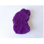 Форма силиконовая кондитерская для выпечки пирога или торта Мышка 25*18*4 cm