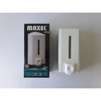 Дозатор пластиковый емкость для жидкого мыла на стену Y-020 Maxel 10*9 cm H 22,5 cm 1000 мл