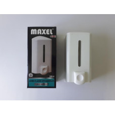 Дозатор пластиковий ємність для рідкого мила на стіну Y-020 Maxel 10*9 cm H 22,5 cm 1000 мл