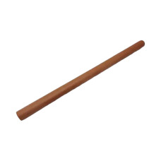 Скалка кондитерская деревянная Качалка для раскатки теста длинная A00-060 без ручек L 60 cm D 3,3 cm