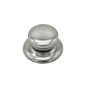 Ручка для стеклянной крышки кастрюли и сковородки металлическая D 4,3 / 6 cm