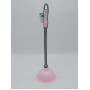 Вантуз для унитаза и туалета с длинной ручкой TP-1360 L 49 cm D 14 cm