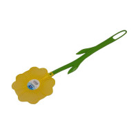 Мухобійка для дому ручна пластикова Квітка L 48 cm D 13 cm