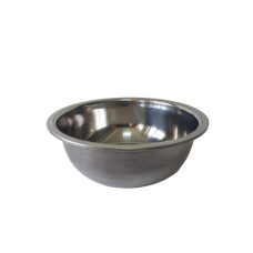 Миска кухонна з нержавіючої сталі глибока D 19 cm H 7 cm 1,3 л для їдальні Нержавіюча сталь