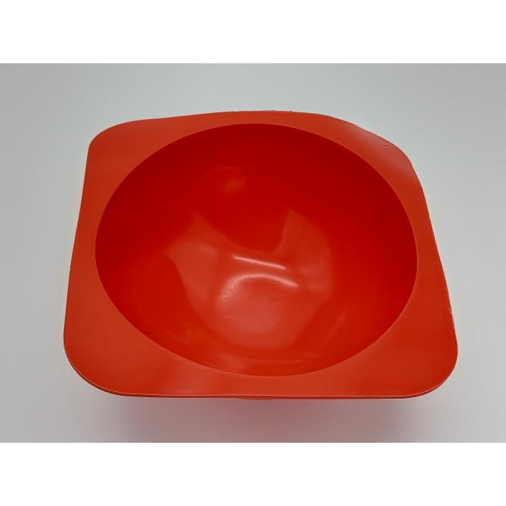 Форма для выпечки Полусфера большая кондитерская силиконовая D 18 / 16 cm H 8 cm
