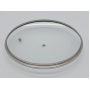 Крышка стеклянная для сковородки без ручки D 22 cm