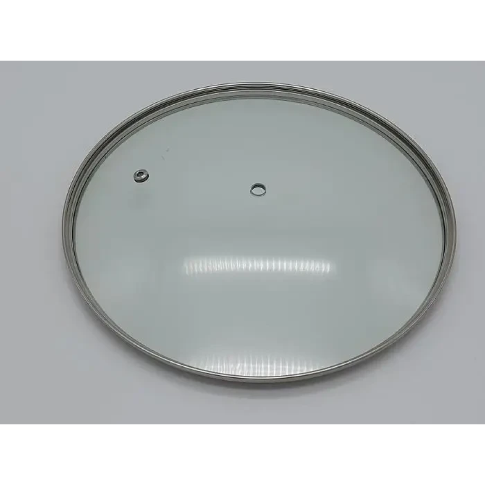 Кришка скляна для сковорідки без ручки D 24 cm