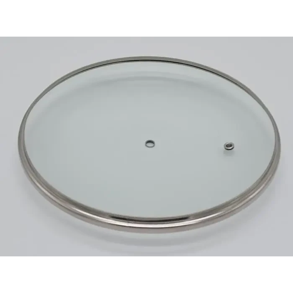 Кришка скляна для сковорідки без ручки D 24 cm