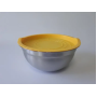 Миска кухонная из нержавеющей стали глубокая с крышкой D 22 cm H 10 cm 2,2 литра для столовой Нержавейка