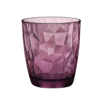 DIAMOND: Склянка низька 390мл ROCK PURPLE 302258Q02021990 BORMIOLI ROCCO