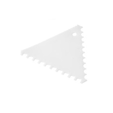 Скребок для теста треугольный – 110х110 мм, 6 шт в упаковке, узкий интервал 554210 Hendi PP (Polypropylene)