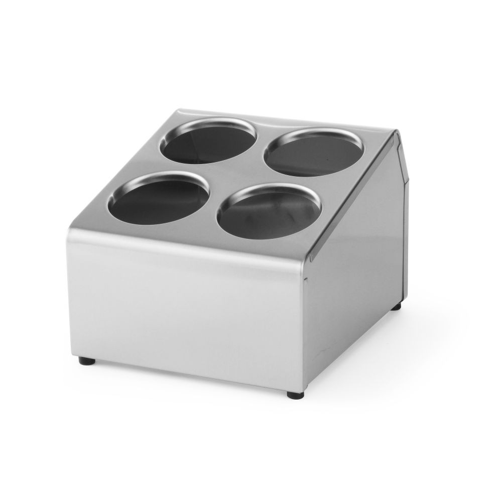 Контейнер для столових приладів - з 4 частин, 255x295x215 мм 552407 Hendi Stainless steel