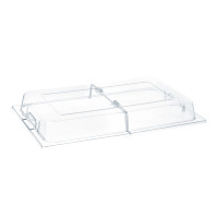 Кришка відкидна прозора - GN 1/1(H)76 мм 427415 Hendi PC (Polycarbonate)