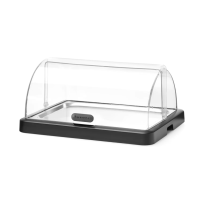 Вітрина одиночна, що охолоджується, чорний, 460x355x(H)220мм 871805 Hendi UNIQ