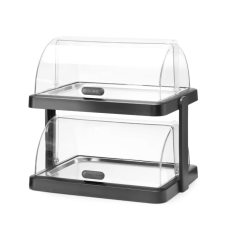 Витрина двойная охлаждаемая, 440x320x(H)440 мм 871812 Hendi UNIQ ABS (Acrylonitril-butadieen-styrene);