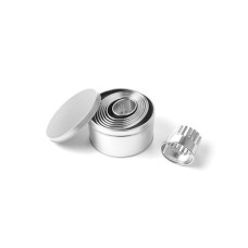 Вырубка кондитерская, набор - овальная волнистая, 52 мм 673737